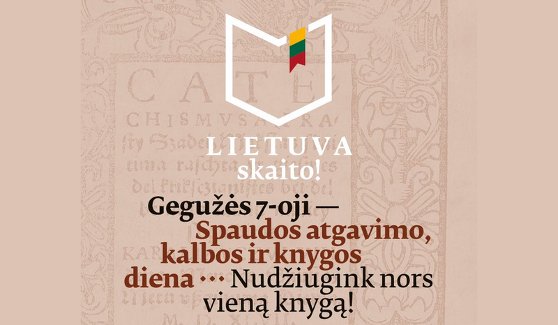 Gegužės 7 d. #VGTUskaito, o tu?